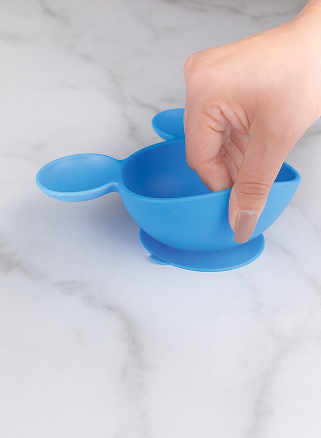 BUMKiNs - Mickey Mouse Blue First Feeding Set - Image 1