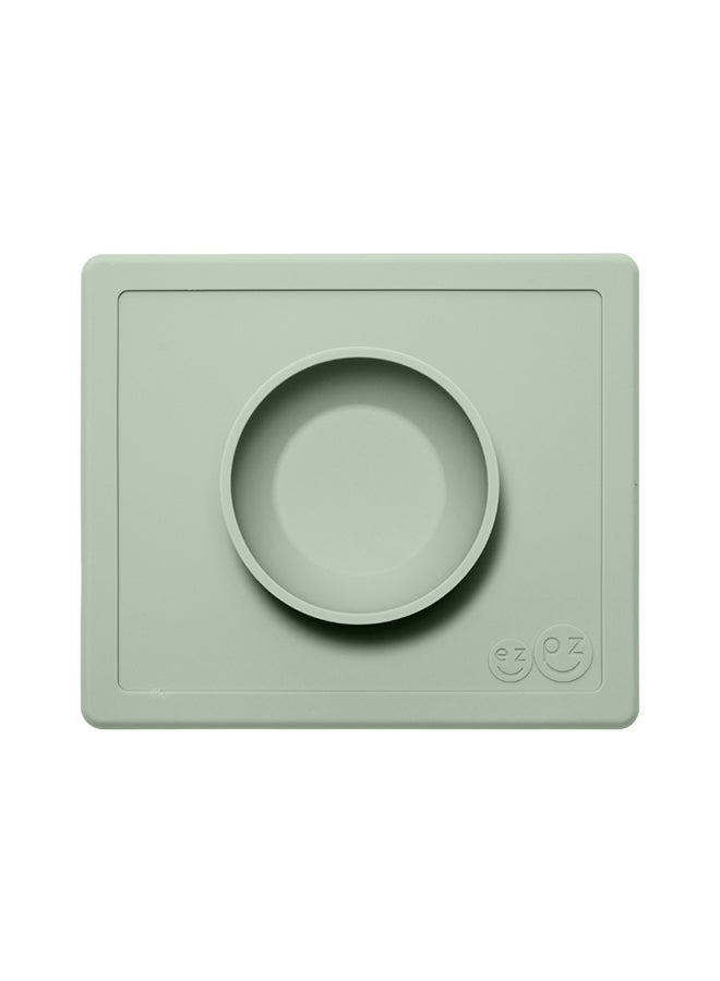 ezpz Happy Silicone Baby Bowl - Sage  - Image 1