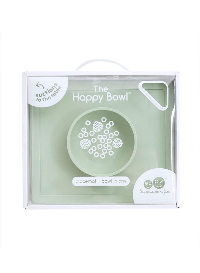 ezpz Happy Silicone Baby Bowl - Sage  - Image 4