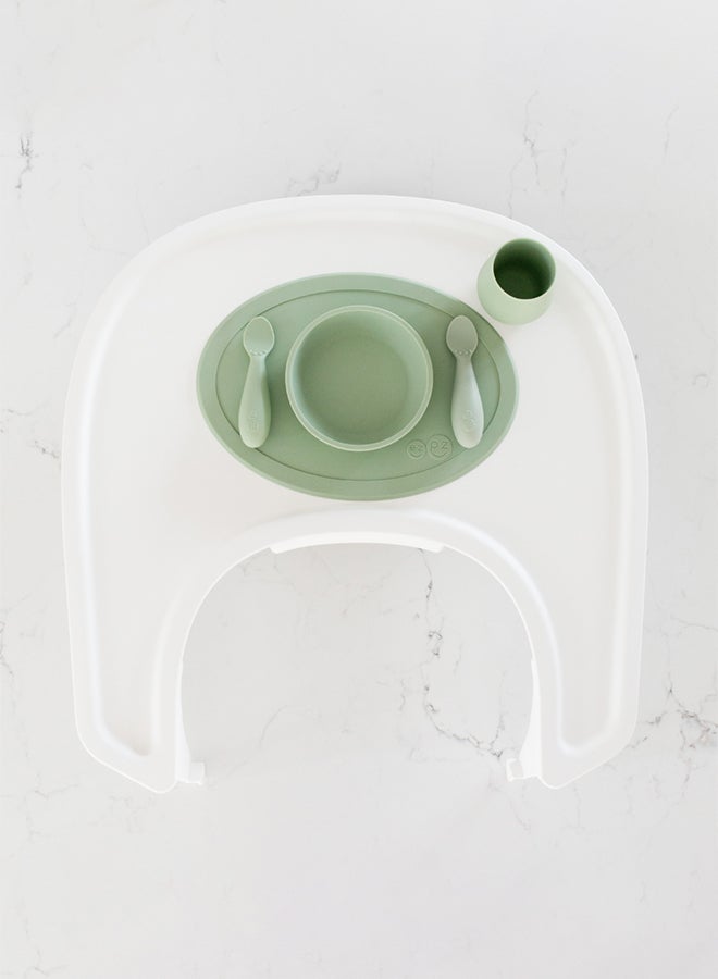 ezpz First Food Set - Sage  - Image 3