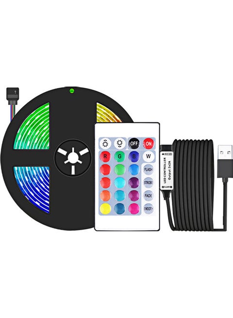 Waterproof RGB LED Lights with IR Remote Control Multicolour