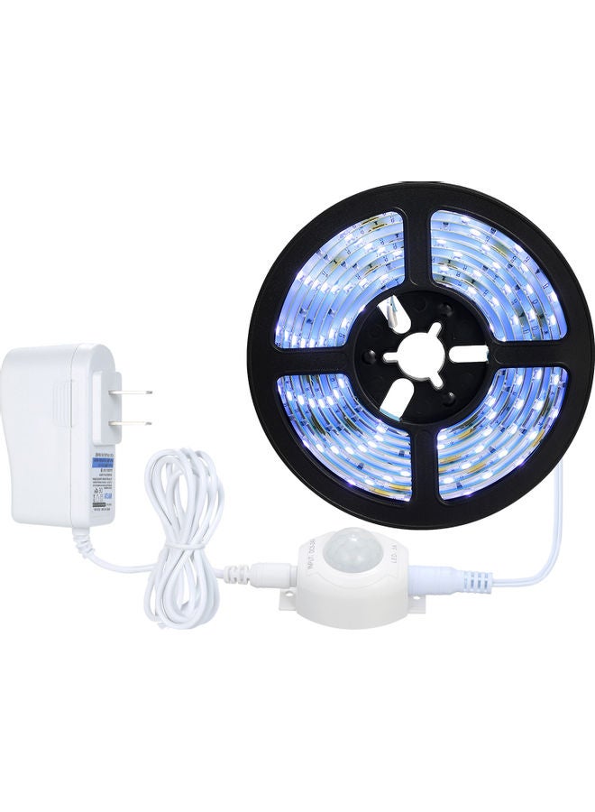 LED Tape Light with Motion Sensor Ribbon White/Black 