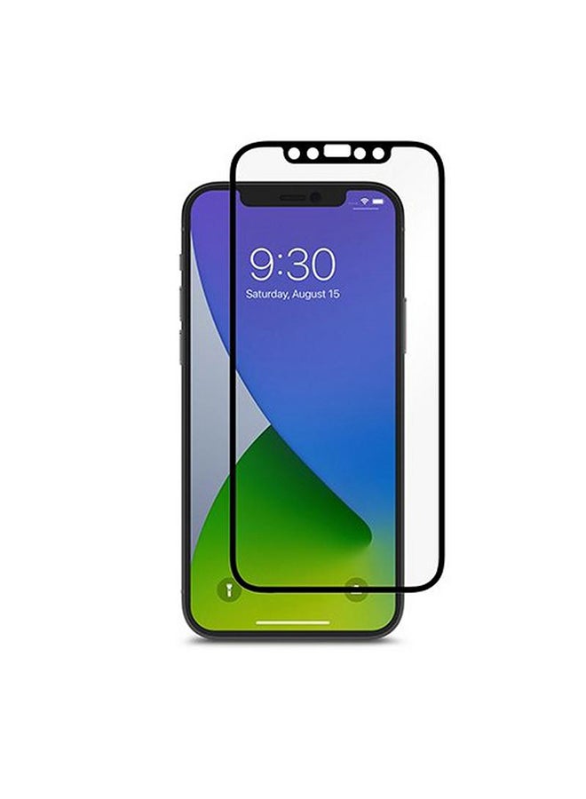 موشي لاصقة حماية للشاشة لموبايل أبل آيفون 12 برو شفاف/ أسود