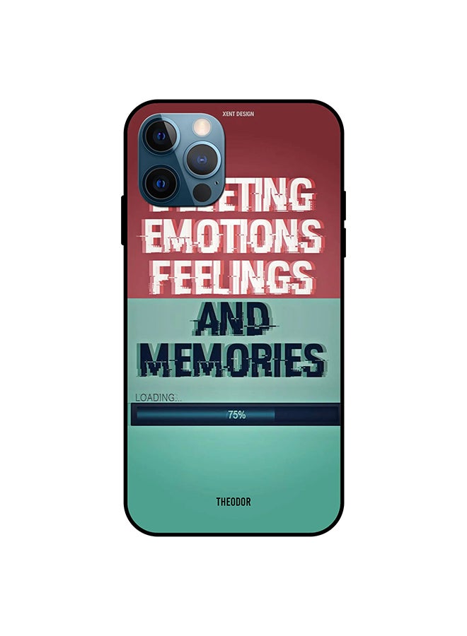 Theodor Protective Case Cover For Apple iPhone 12 Pro Multicolour