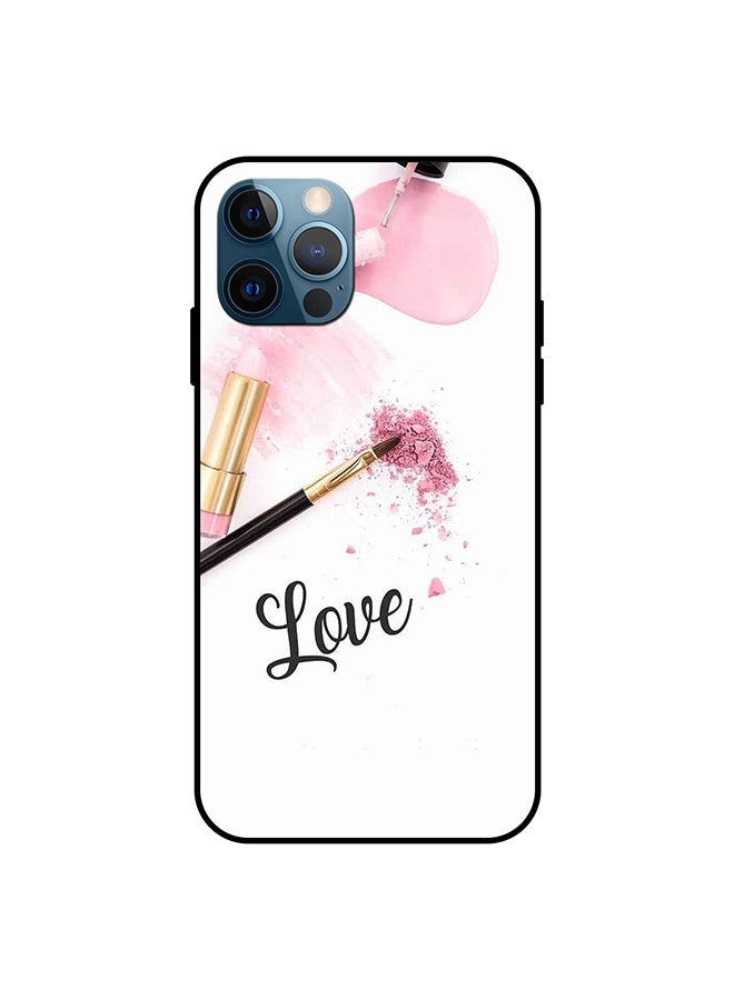 ثيودور غطاء حماية واقٍ لهاتف أبل آيفون 12 برو أبيض/ وردي