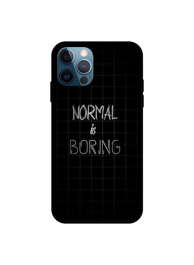 Protective Case Cover For Apple iPhone 12 Pro Black