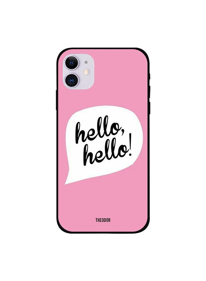 Theodor Protective Case Cover For Apple iPhone 12 Pink
