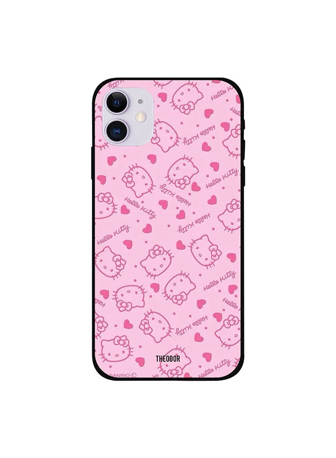 Theodor Protective Case Cover For Apple iPhone 12 Pink
