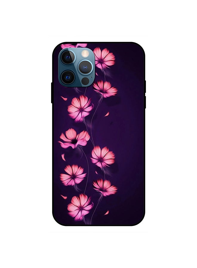 ثيودور غطاء حماية واقٍ لهاتف أبل آيفون 12 برو ماكس وردي/أرجواني