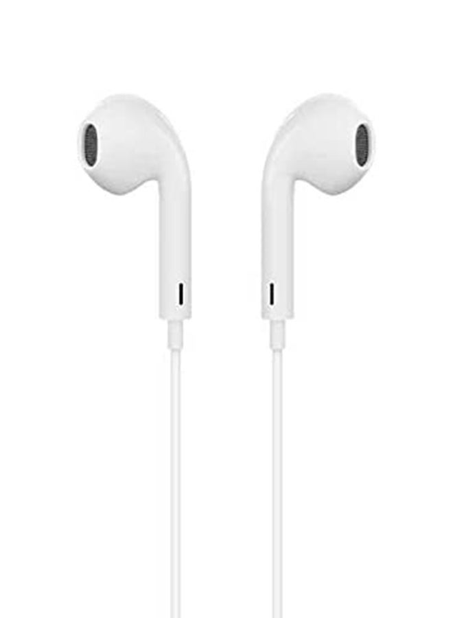 IQ TOUCH Wired Stereo Earphone White  - Image 1
