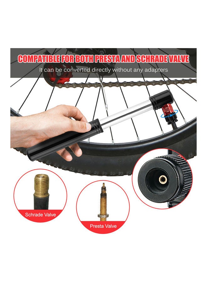 Generic Mini Bike Pump With Mounting Bracket  - Image 3