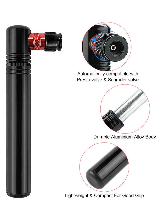 Generic Mini Bike Pump With Mounting Bracket  - Image 4