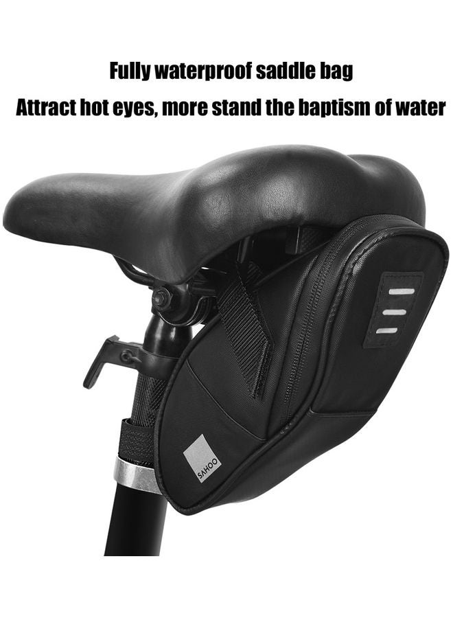 Generic Mountain Road Cycling Strap-on Rear Seat Saddle Bag  - Image 2