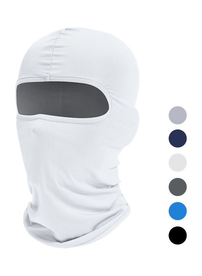 Generic Breathable Sunproof Cycling Beanie Cap With Face Cover 
