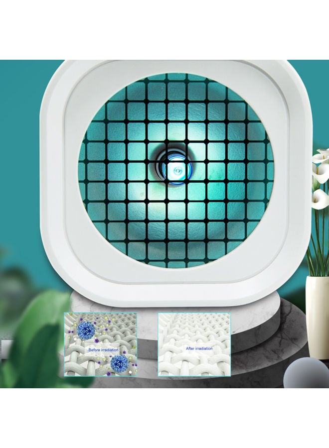 Ultraviolet Germicidal Lamp with Motion Sensor White/Blue