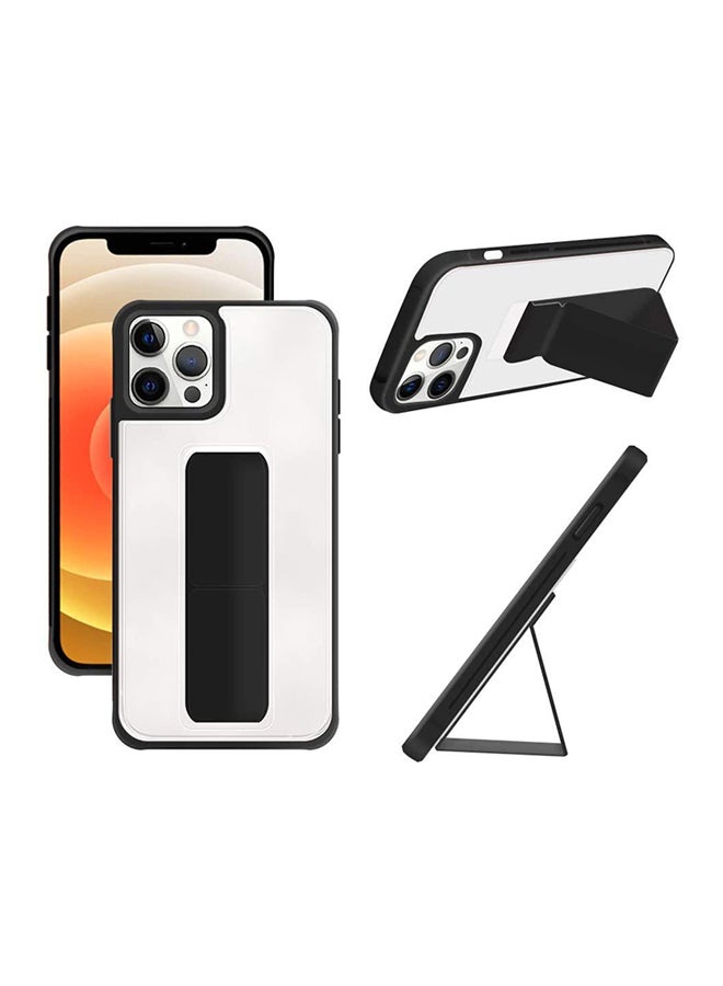 AMTCO iPhone 12 Pro Max Case With Magnet Holder Grip White/Black  - Image 2
