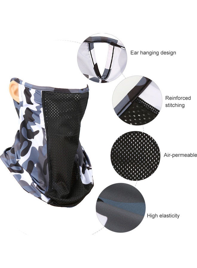 Breathable Sunproof Cycling Beanie Cap With Face Cover - Image 4