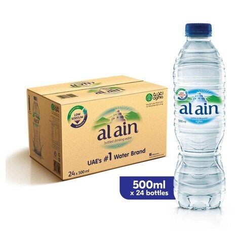 Al Ain - Mineral Drinking Water 500ml Pack of 24 - Image 1