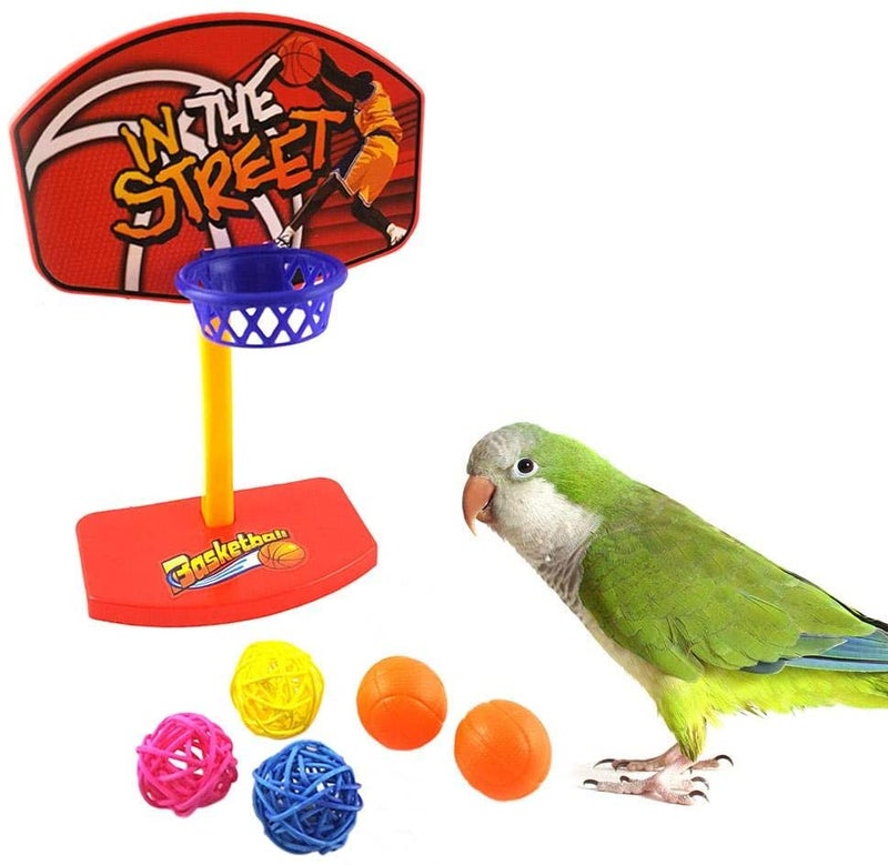 Beauenty Pet Birds Chew Parakeet Bell Balls Multicolour 12 x 7.5 x 20.2cm - Image 2