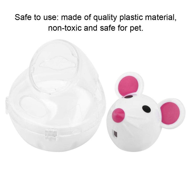 Beauenty Food Dispenser Mouse Shape Funny Cat Tumbler Toy Multicolour - Image 3