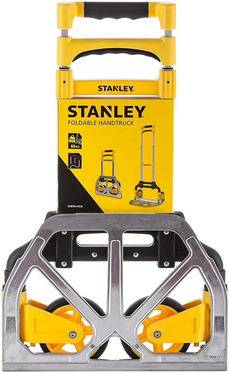 Stanley - Folding Hand Truck Yellow/Black/White 40x40x100centimeter - Image 1