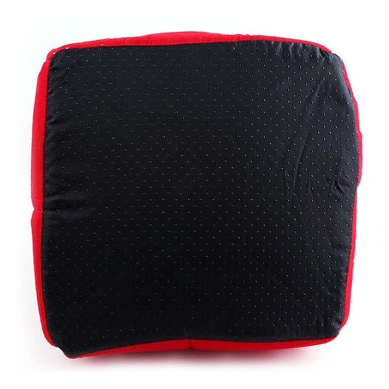 EHOME Foldable Strawberry Pattern Soft Pet House With Cushion Red/Green/White XL - Image 5