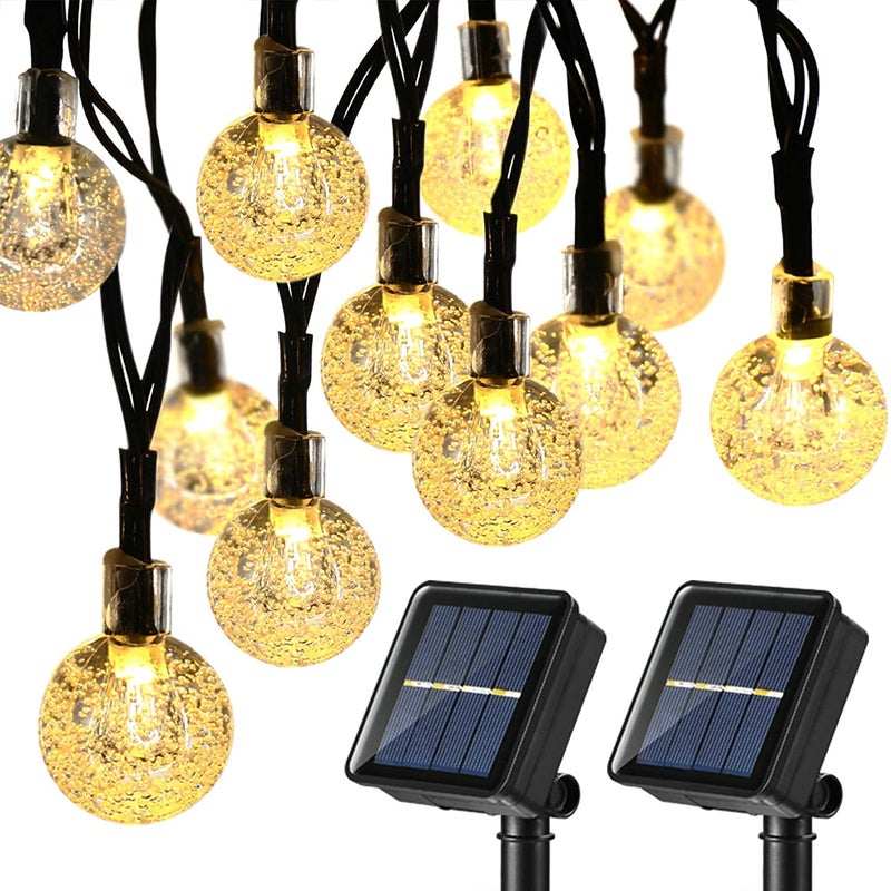 Beauenty 30 LED Solar String Lights Warm White - Image 2