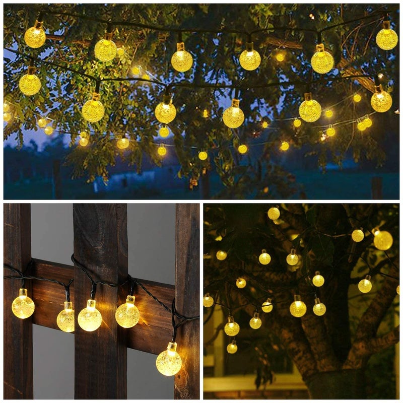 Beauenty 30 LED Solar String Lights Warm White - Image 4