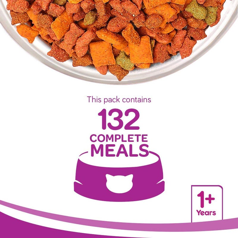 ويسكاس طعام قطط من سمك المحيط الأرجواني/الأزرق 1.2كيلوجرام - Image 5