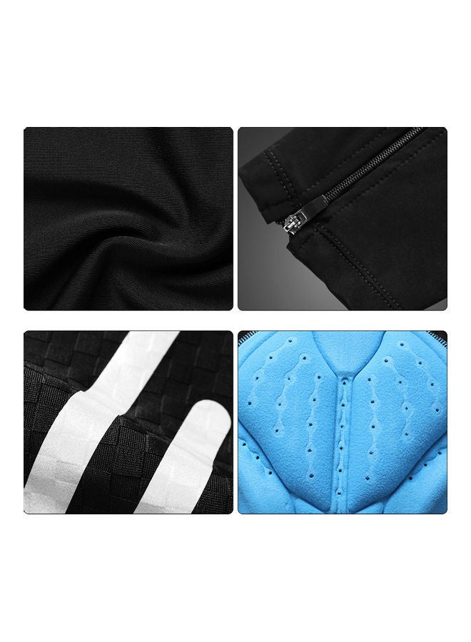 Generic - Men's Padded Long Bicycle Compression Tights Breathable Pant - Image 1