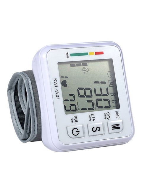 Wrist Type Sphygmomanometer without Voice