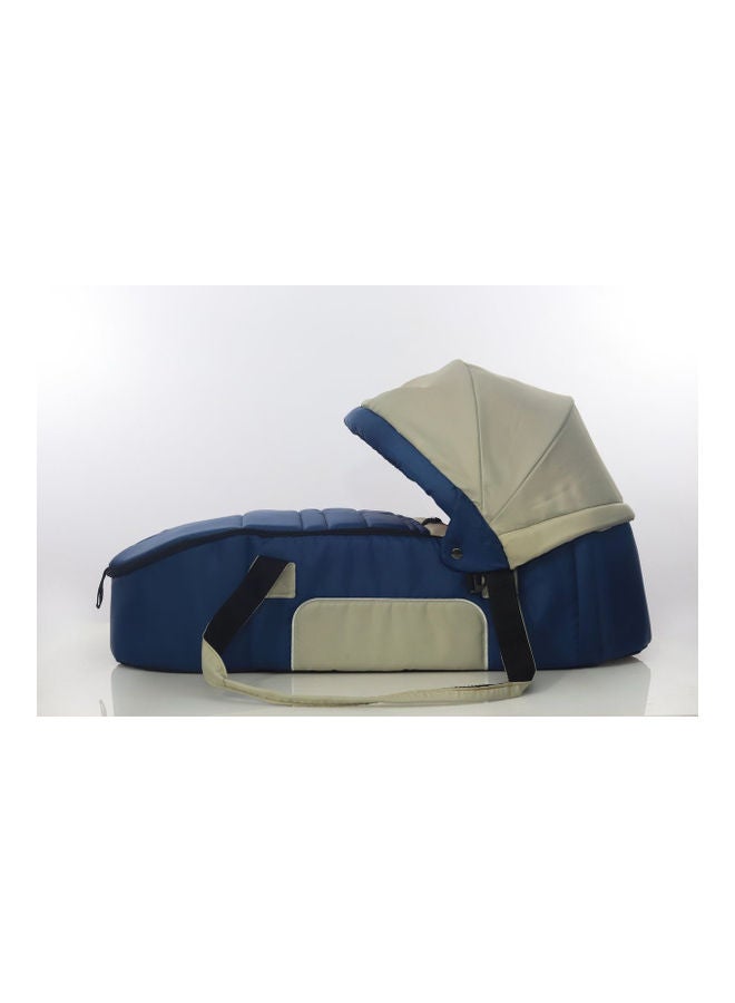 Uni baby - Carry Cot Biege/Dark Blue - Image 1