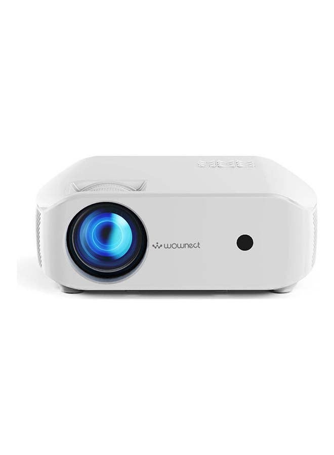 وونكت - جهاز بروجيكتور صغير بإضاءة LED PROJ-WO-43-W أبيض - Image 1