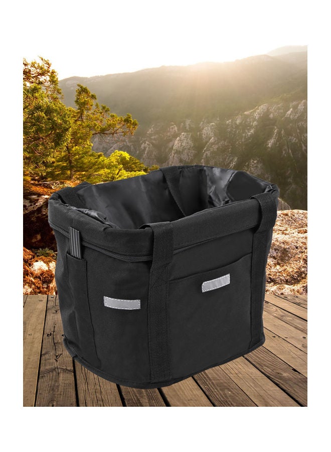 Generic Bicycle Removable Waterproof Handlebar Basket  - Image 2
