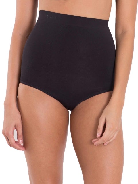 JOCKEY Cushioned Waistband Plain Waist Brief Shapewear Black  - Image 1
