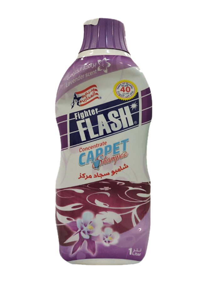 Fighter FLASH - Scented Concentrate Carpet Shampoo Clear 1Liters - Image 1