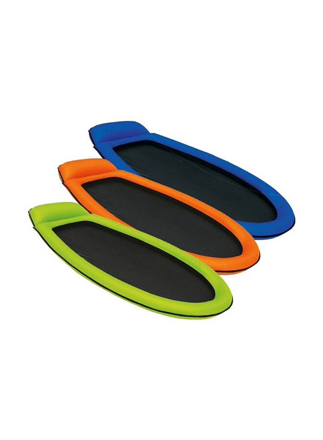 INTEX - Inflatable Floating Lounge With Headrest - Assorted 70x37inch - Image 1