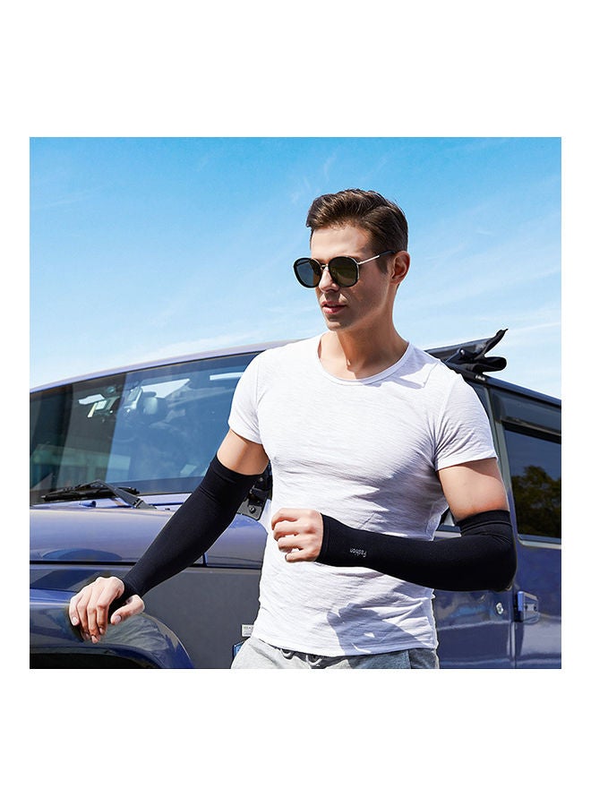 Generic UV Protective Absorbent Arm Sleeves for Cycling  - Image 2