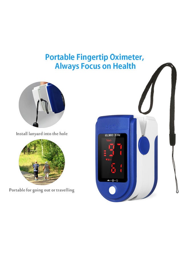Fingertip Pulse Oximeter with Lanyard - Image 2
