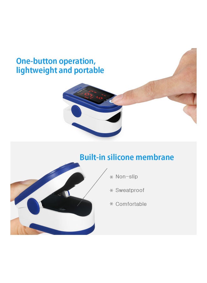 Fingertip Pulse Oximeter with Lanyard - Image 3