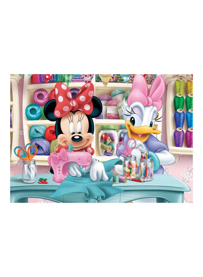 كيه إس جيمز لعبة ألغاز الحرف اليدوية بتصميم ميني ماوس للفتيات مكونة من 100 قطعة Mسم - Image 2