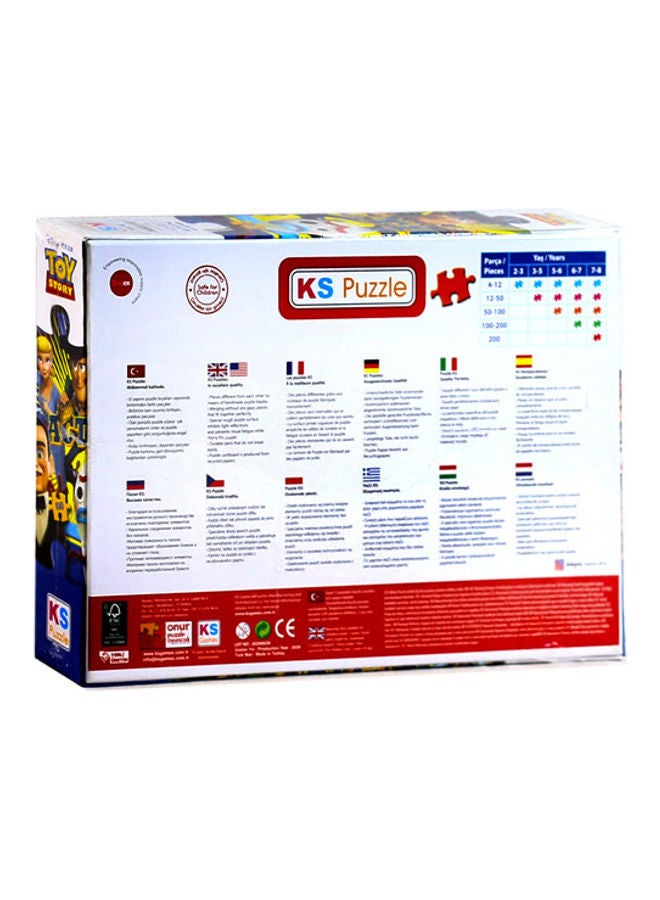 كيه إس جيمز لعبة أحجية بتصميم من فيلم "Toy Story" للأطفال من 100 قطعة Mسم - Image 2