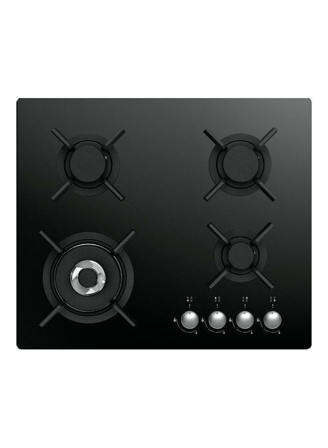 ماستر غاز موقد غاز بـ4 شعلات من الزجاج H64GBCX أسود - Image 1