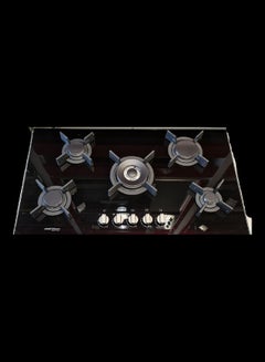 MASTERgas Glass Hob 5-Burner Gas Stove Oven H95GBCX Black  - Image 2