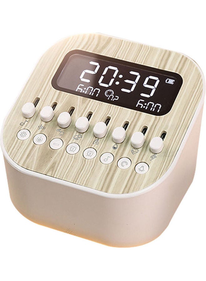 Decorative Alarm Clock Beige/Silver  - Image 1