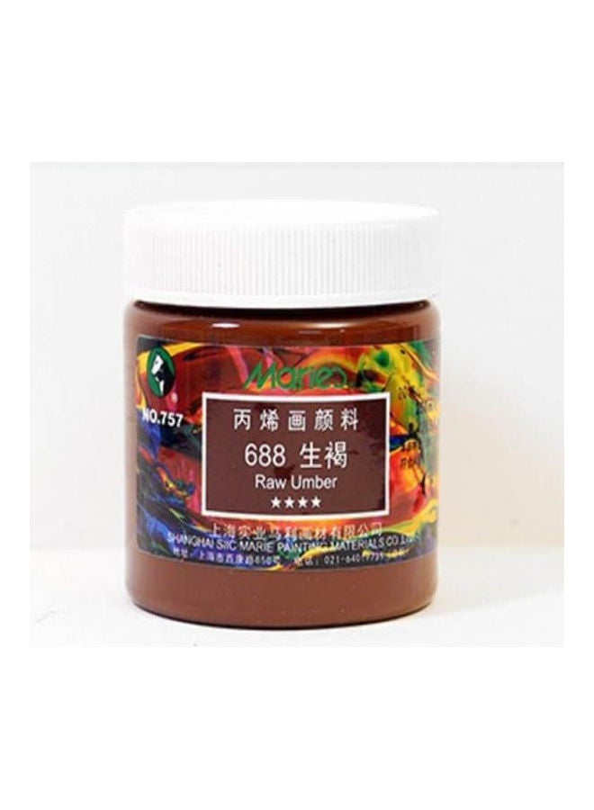 Acrylic Colour Raw Umber