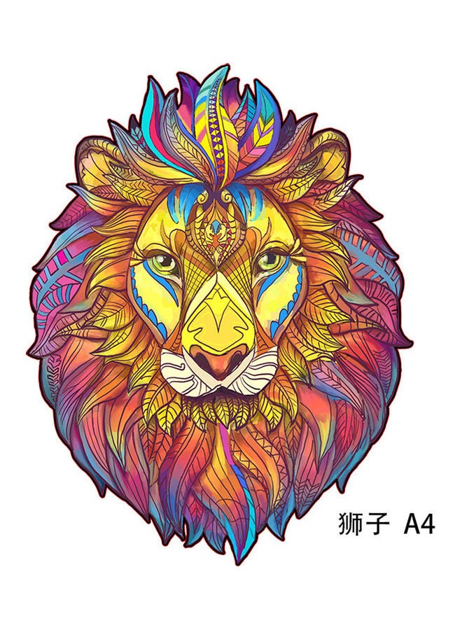 130-Piece Wooden Animal Creative Puzzle - Image 2