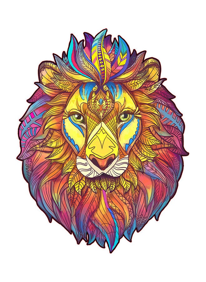 بازل لرسومات حيوانات بتصاميم مبتكرة من 123 قطعة