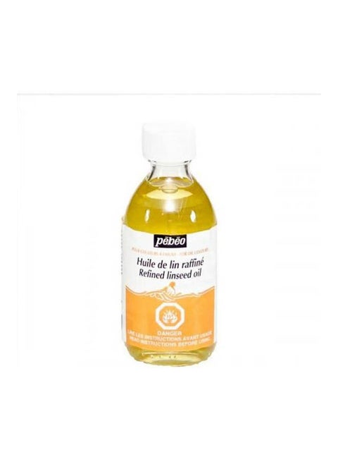 Refined Linseed For Oil Colors Clear