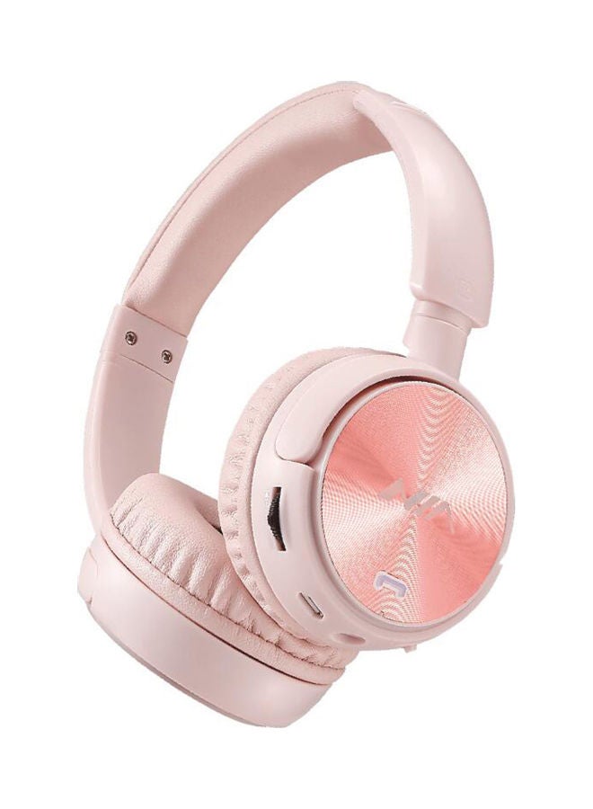 NIA Bluetooth Headphones Pink  - Image 1